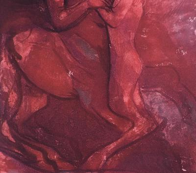 Auguste RODIN : Les centaures, Gravure 2