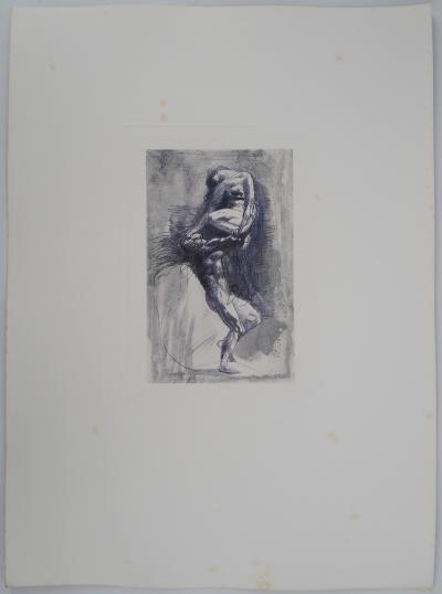Auguste RODIN : Un couple, Gravure 2