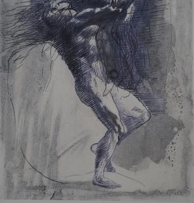 Auguste RODIN : Un couple, Gravure 2