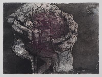 Auguste RODIN : La création, Gravure 2