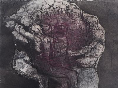 Auguste RODIN : La création, Gravure 2