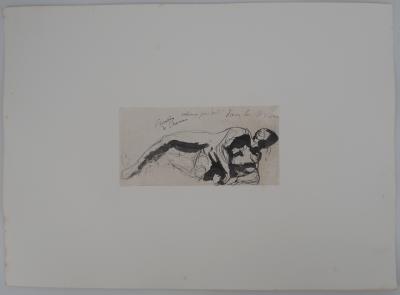 Auguste Rodin: The Creation of Man, Engraving 2