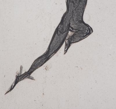 Auguste RODIN, Démon et ombre, Gravure 2