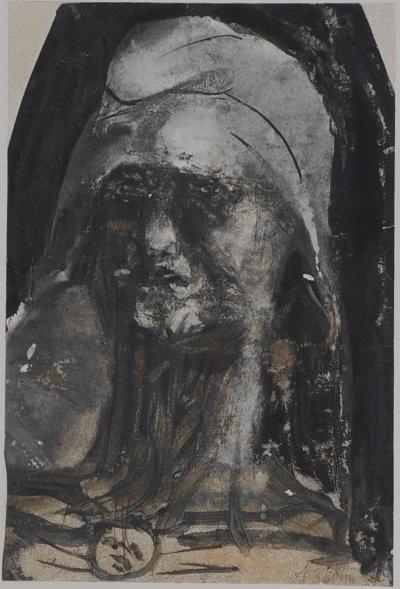 Auguste RODIN : La doyenne, Gravure 2
