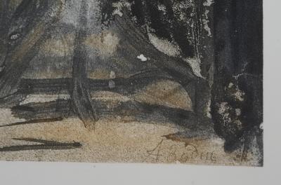 Auguste RODIN : La doyenne, Gravure 2