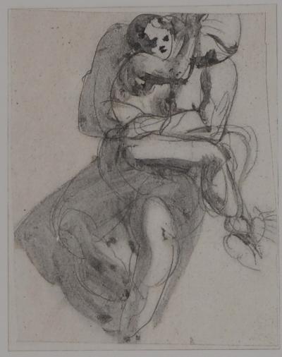 Auguste Rodin: The Comforted Child, Engraving 2