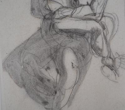 Auguste Rodin: The Comforted Child, Engraving 2