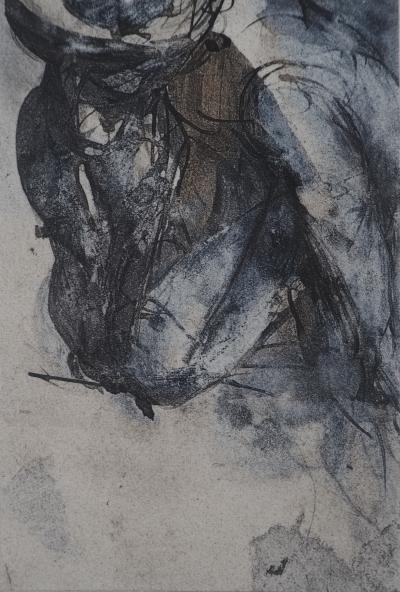 Auguste Rodin: The Child at the Breast, Engraving 2