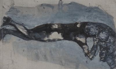 Auguste RODIN : L’enfant à la sieste, Gravure 2