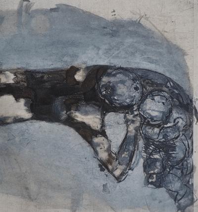Auguste RODIN : L’enfant à la sieste, Gravure 2