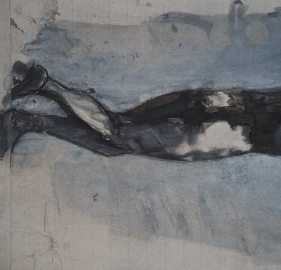 Auguste RODIN : L’enfant à la sieste, Gravure 2