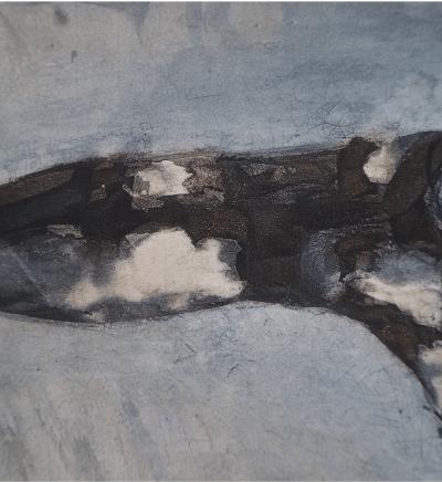Auguste RODIN : L’enfant à la sieste, Gravure 2