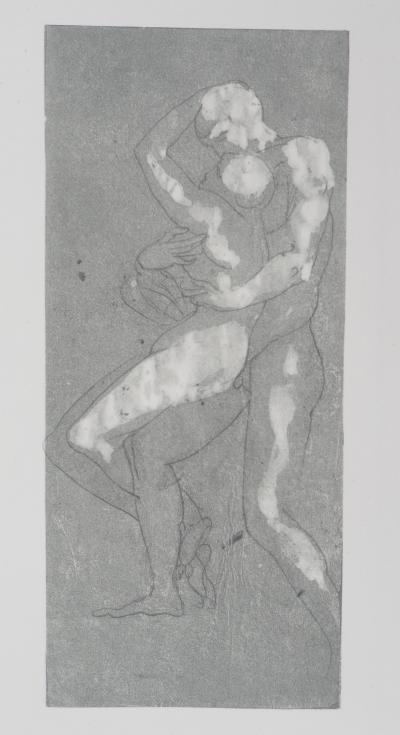 Auguste RODIN : Enlacement, Gravure 2