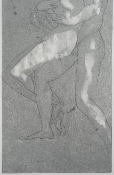 Auguste RODIN : Enlacement, Gravure 2