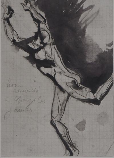 Auguste RODIN : L’envol, Gravure 2