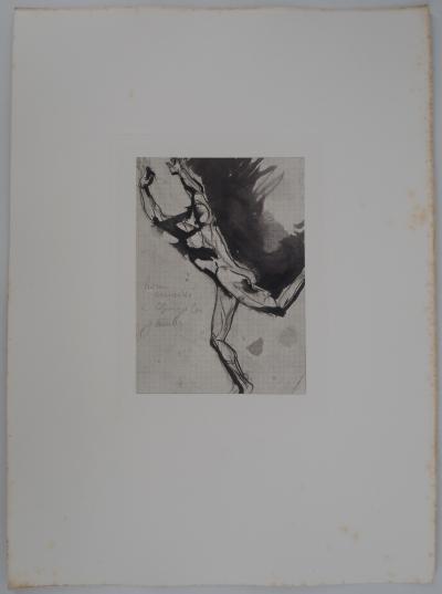 Auguste RODIN : L’envol, Gravure 2