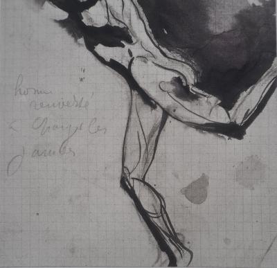 Auguste RODIN : L’envol, Gravure 2