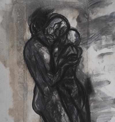 Auguste RODIN : L’étreinte, Gravure 2