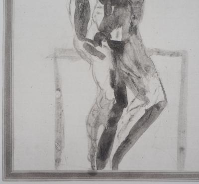 Auguste RODIN : Etude d’homme, Gravure 2