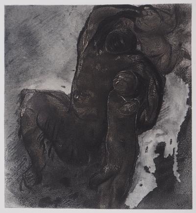 Auguste RODIN : Faune et enfants, Gravure 2