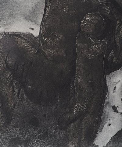 Auguste RODIN : Faune et enfants, Gravure 2