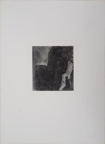 Auguste RODIN : Faune et enfants, Gravure 2