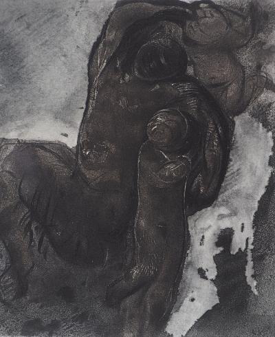 Auguste RODIN : Faune et enfants, Gravure 2