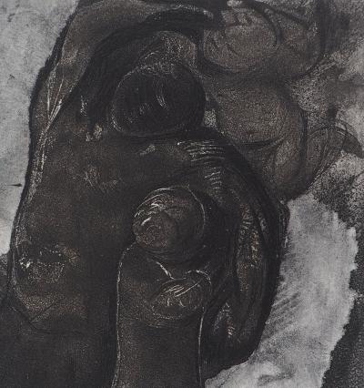 Auguste RODIN : Faune et enfants, Gravure 2