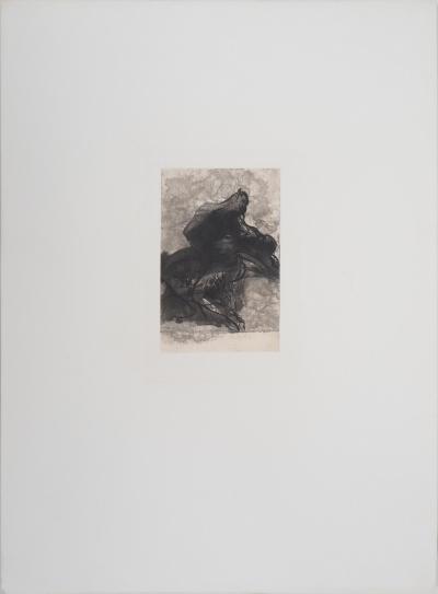 Auguste RODIN : Faune et faunesse, Gravure 2
