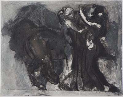Auguste RODIN, La fête du Centaure, Gravure 2
