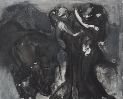 Auguste RODIN, La fête du Centaure, Gravure 2