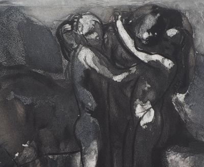 Auguste RODIN, La fête du Centaure, Gravure 2