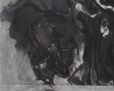 Auguste RODIN, La fête du Centaure, Gravure 2