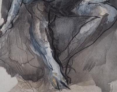 Auguste RODIN : Le fils endormi, Gravure 2