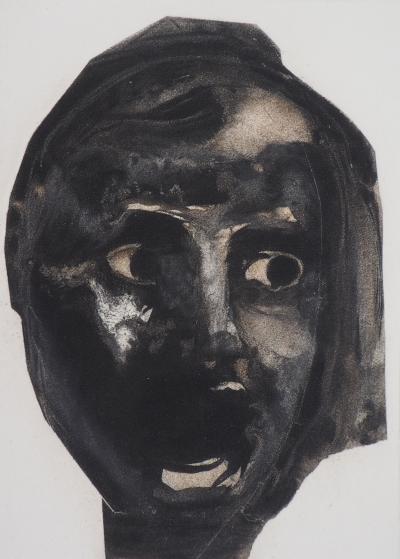 Auguste RODIN : Une des furies, Gravure 2