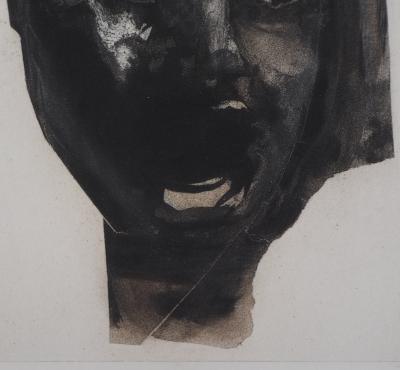 Auguste RODIN : Une des furies, Gravure 2