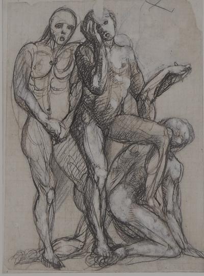 Auguste RODIN : La gêne, Gravure 2