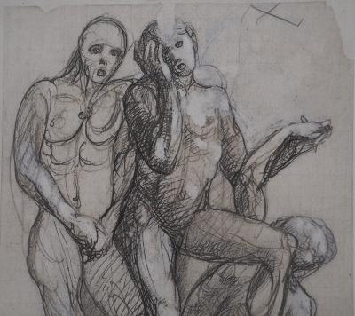 Auguste RODIN : La gêne, Gravure 2