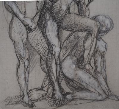 Auguste RODIN : La gêne, Gravure 2