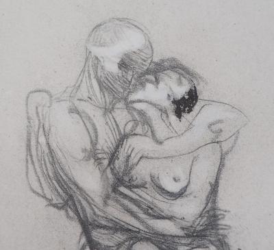 Auguste RODIN : Groupe de Françoise et Rimini, Gravure 2