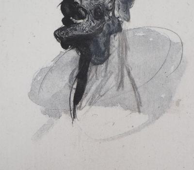 Auguste RODIN : La guerre, Gravure 2