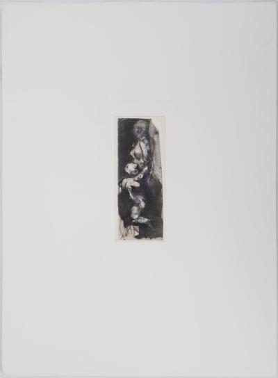 Auguste RODIN : L’amour maternel, Gravure 2