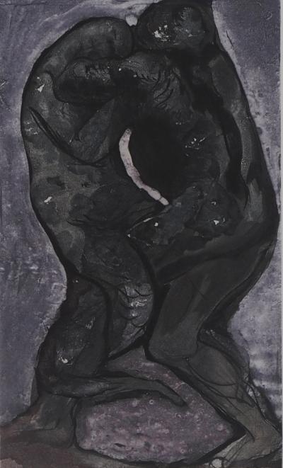 Auguste RODIN : La lutte, Gravure 2