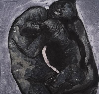Auguste RODIN : La lutte, Gravure 2