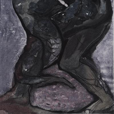 Auguste RODIN : La lutte, Gravure 2