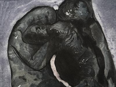 Auguste RODIN : La lutte, Gravure 2