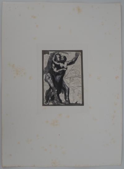 Auguste RODIN : La luxure, Gravure 2