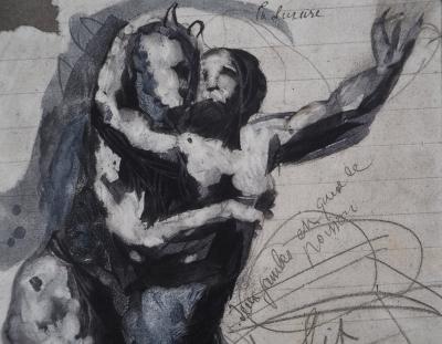 Auguste RODIN : La luxure, Gravure 2