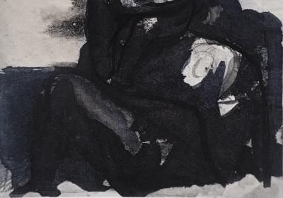 Auguste RODIN : La mère et son enfant, Gravure 2