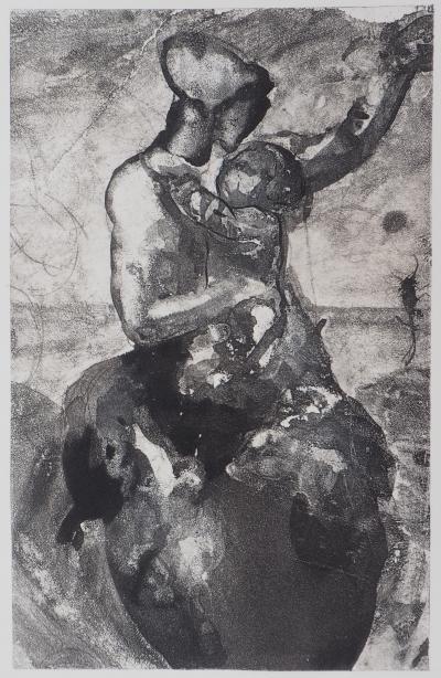 Auguste RODIN : Mère et enfant, Gravure 2